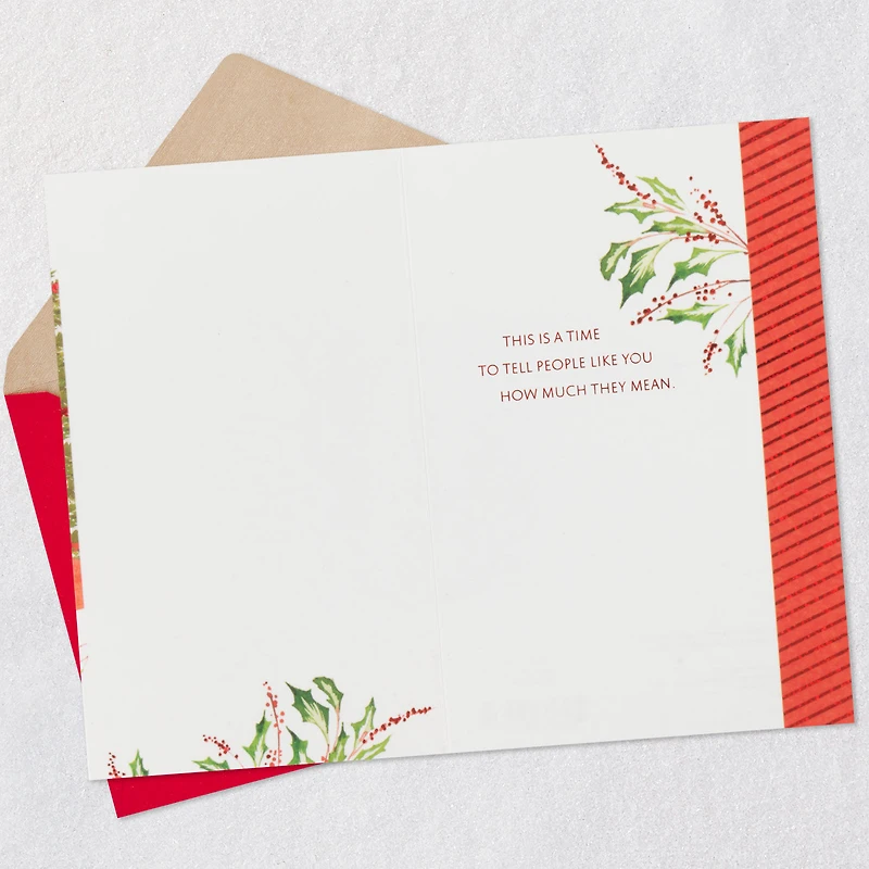 Pause to Give Thanks and Be Joyful Christmas Card for only USD 5.99 | Hallmark