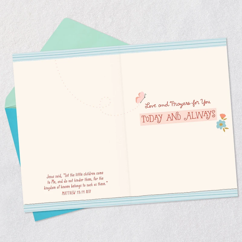 Love and Prayers Today and Always Baptism Card for Goddaughter for only USD 3.99 | Hallmark