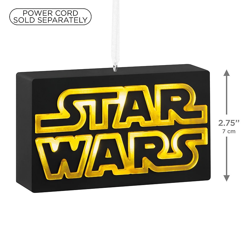 Star Wars™ In a Galaxy Far, Far Away.... Ornament With Light for only USD 29.99 | Hallmark