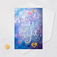 When It's Right Engagement Congratulations Card for only USD 7.59 | Hallmark
