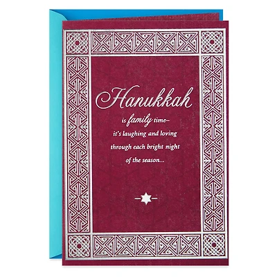 Treasured Memories and Traditions Hanukkah Card for Daughter and Family for only USD 3.99 | Hallmark