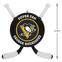 NHL Pittsburgh Penguins® Hockey Personalized Ornament