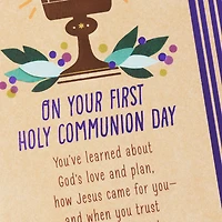 Happy Heart Religious First Communion Card for only USD 3.29 | Hallmark