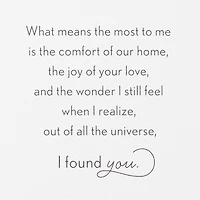So Lucky I Found You Romantic Christmas Card for Him for only USD 5.59 | Hallmark