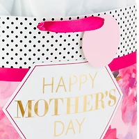 15.5" Fuchsia Floral XL Mother's Day Gift Bag With Tissue for only USD 6.99 | Hallmark