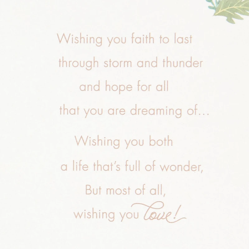 A Wish For Your Marriage Wedding Card for only USD 6.99 | Hallmark