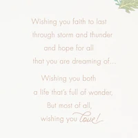 A Wish For Your Marriage Wedding Card for only USD 6.99 | Hallmark