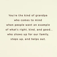You're a Lifelong Inspiration Father's Day Card for Grandpa for only USD 6.59 | Hallmark