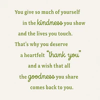 Your Kind Heart Thank-You Card for only USD 4.99 | Hallmark