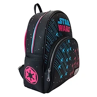 Loungefly Star Wars Light-Up Neon Glow 70s Mini Backpack for only USD 80.00 | Hallmark