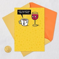 Coffee and Wine Funny Birthday Card for Adult for only USD 3.99 | Hallmark