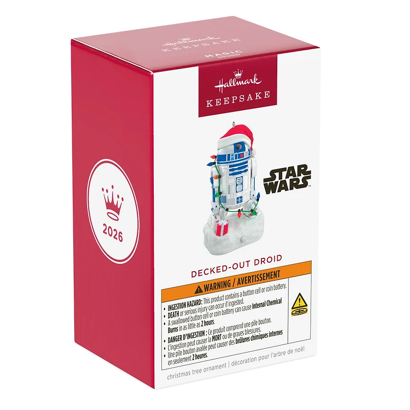 Star Wars™ Decked-Out Droid Musical Ornament for only USD 36.99 | Hallmark
