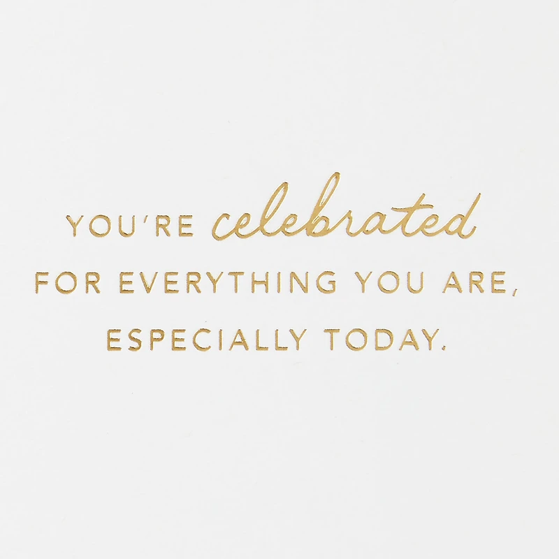 ArtLifting You're Celebrated Today Card for only USD 3.99 | Hallmark