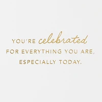 ArtLifting You're Celebrated Today Card for only USD 3.99 | Hallmark