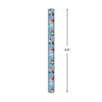 Peanuts® Snoopy and Woodstock on Blue Jumbo Christmas Wrapping Paper Roll, 70 sq. ft. for only USD 9.99 | Hallmark
