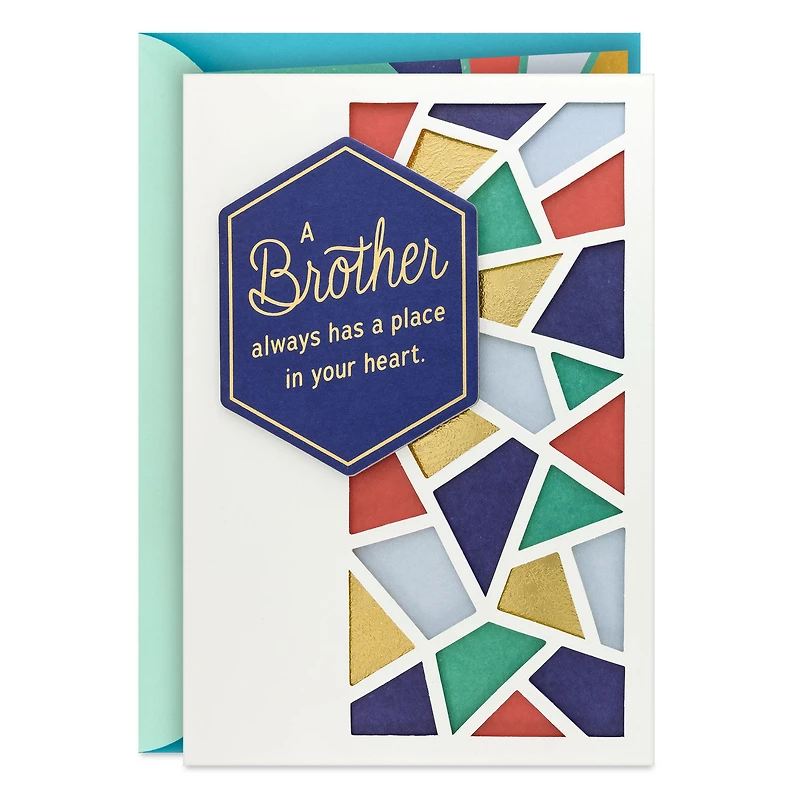 You'll Always Have a Place in My Heart Birthday Card for Brother for only USD 7.99 | Hallmark