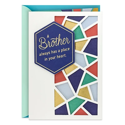 You'll Always Have a Place in My Heart Birthday Card for Brother for only USD 7.99 | Hallmark