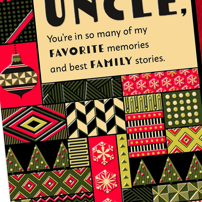 Someone I Can Turn To Christmas Card for Uncle for only USD 3.59 | Hallmark
