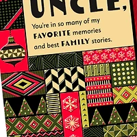 Someone I Can Turn To Christmas Card for Uncle for only USD 3.59 | Hallmark