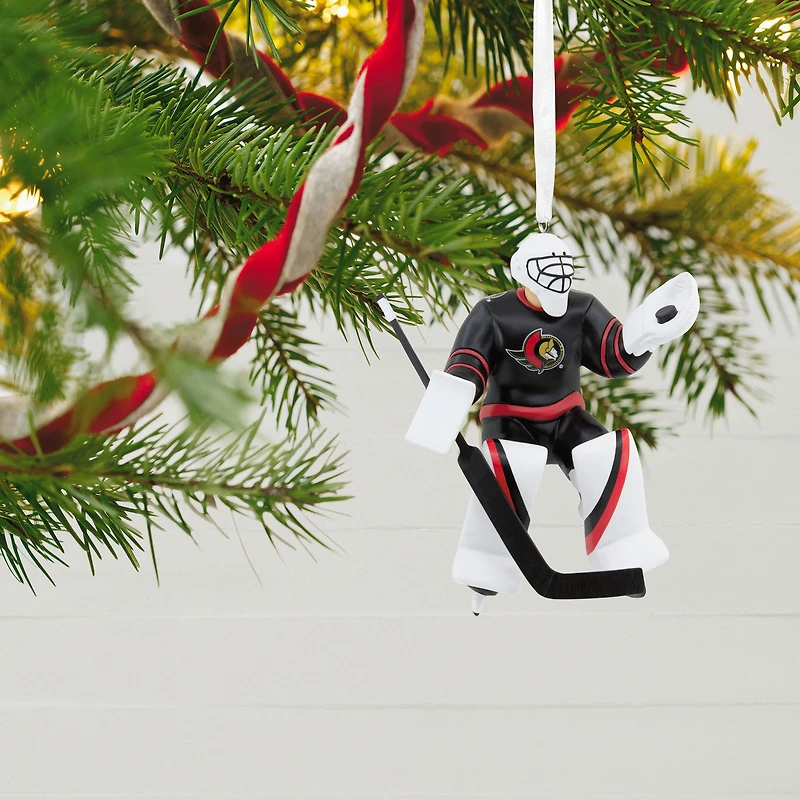 NHL Ottawa Senators® Goalie Hallmark Ornament for only USD 14.99 | Hallmark