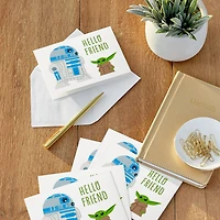 Star Wars: The Mandalorian™ R2-D2™ and Grogu™ Blank Notes, Pack of 10 for only USD 10.49 | Hallmark