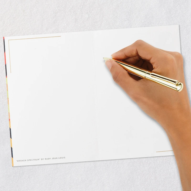 ArtLifting Broken Spectrum Blank Card for only USD 3.99 | Hallmark