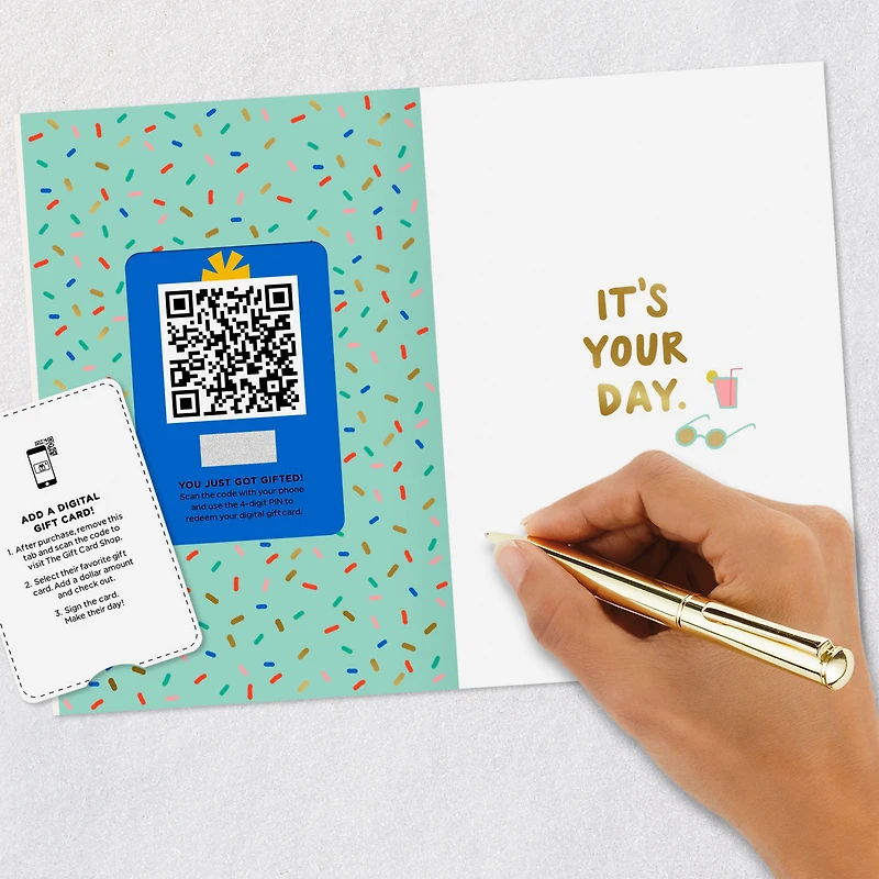 Treat Your Self Gift Card Greeting Card for only USD 4.99 | Hallmark