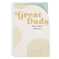 Great Dads Make Great Families Father's Day Card for only USD 5.99 | Hallmark