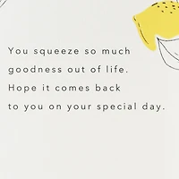 All the Goodness for You Birthday Card for only USD 4.99 | Hallmark