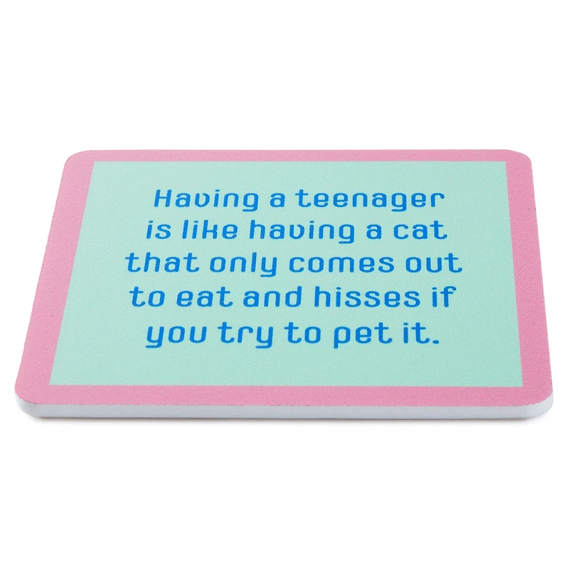 Drinks on Me Eat and Hiss Funny Coaster for only USD 4.99 | Hallmark