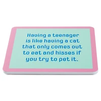 Drinks on Me Eat and Hiss Funny Coaster for only USD 4.99 | Hallmark