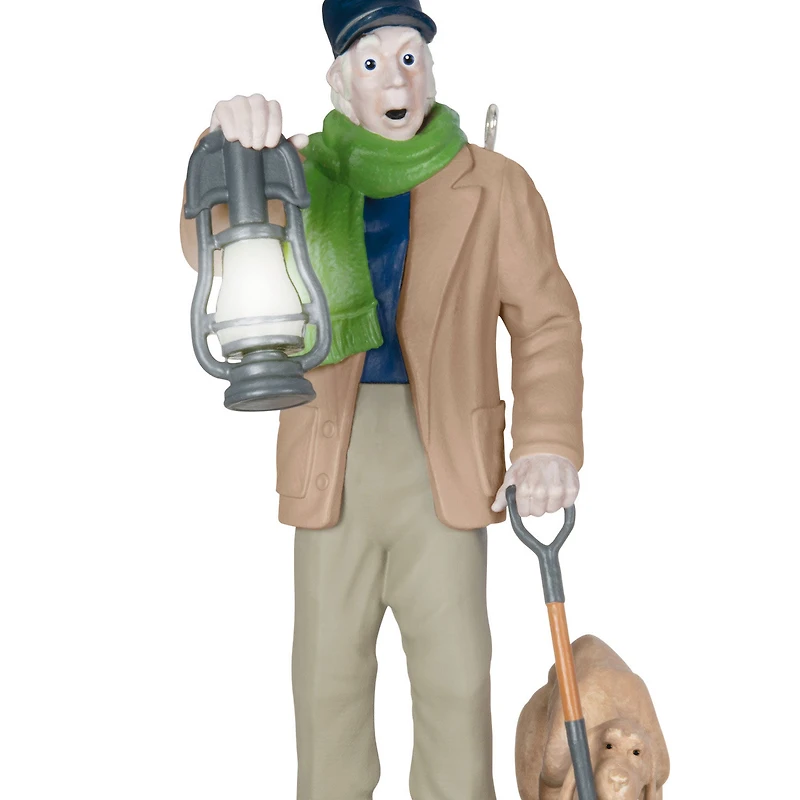 Disney The Haunted Mansion Collection The Caretaker and His Dog Ornament With Light and Sound for only USD 49.99 | Hallmark