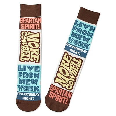 Saturday Night Live Best of SNL Novelty Crew Socks for only USD 14.99 | Hallmark