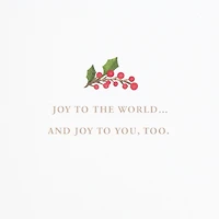 Joy to You Christmas Card for only USD 6.99 | Hallmark