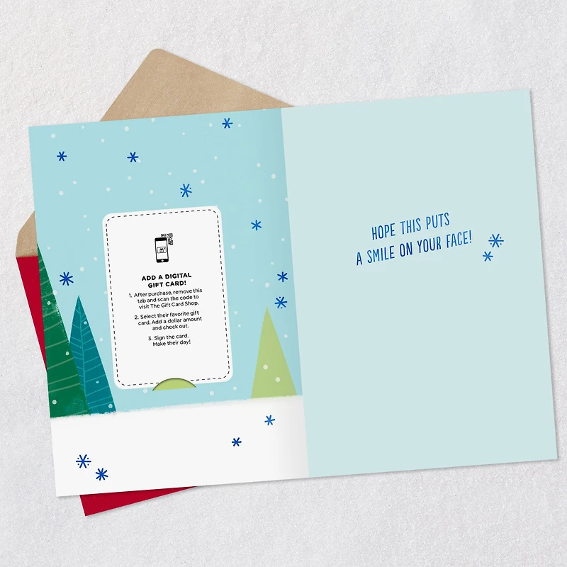 Happy Holidays Smiling Snowman Gift Card Greeting Holiday Card for only USD 4.99 | Hallmark