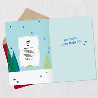 Happy Holidays Smiling Snowman Gift Card Greeting Holiday Card for only USD 4.99 | Hallmark