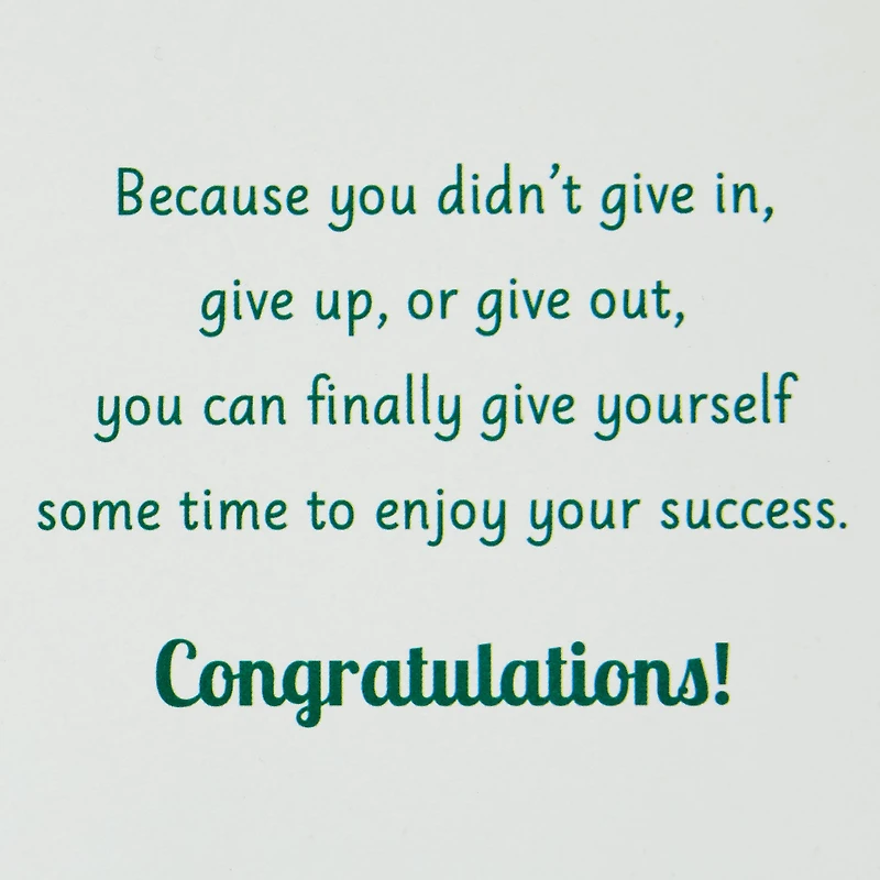You Deserve All the Praise Congratulations Card for only USD 2.99 | Hallmark