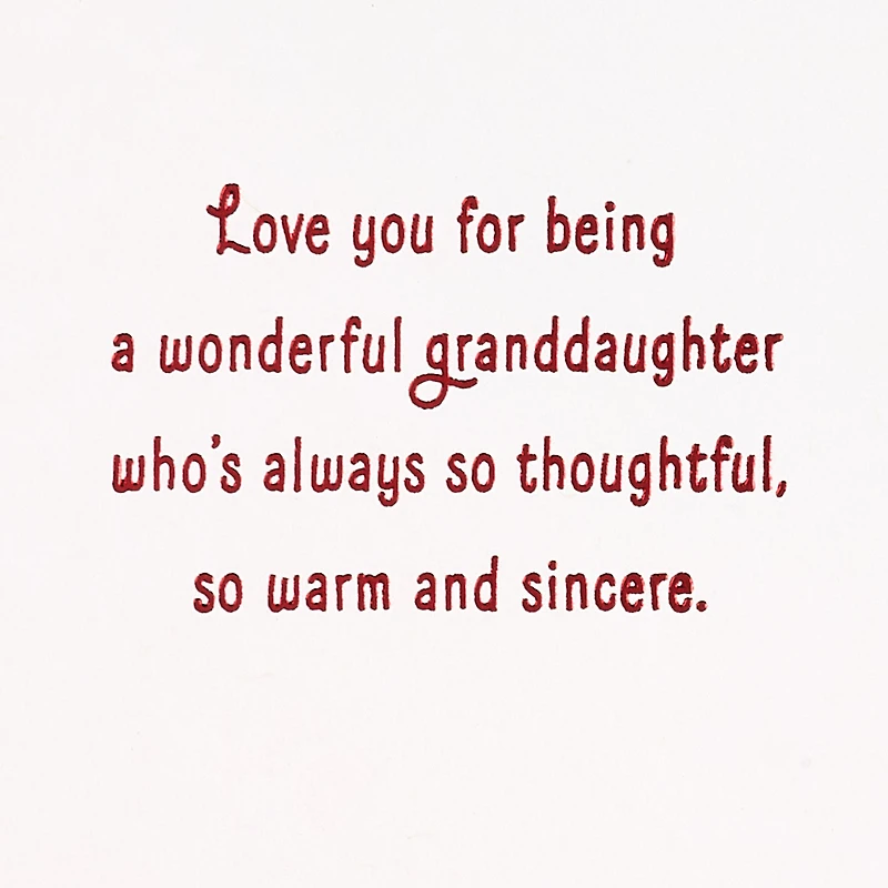 A Granddaughter Makes Christmas Fun Christmas Card for only USD 5.99 | Hallmark