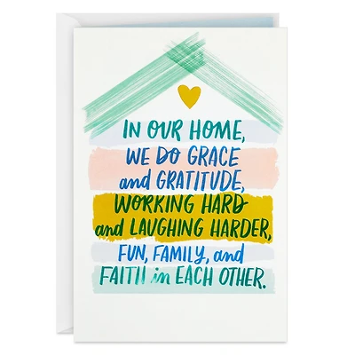 In Our Home Anniversary Card for Parents for only USD 5.59 | Hallmark