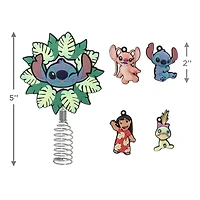 Mini Disney Lilo & Stitch Hallmark Tree Topper and Ornaments, Set of 5 for only USD 16.49 | Hallmark