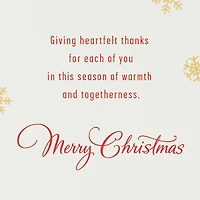 Giving Thanks for Each of You Christmas Card for Both for only USD 6.59 | Hallmark