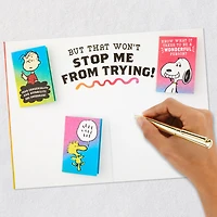 Peanuts® Charlie Brown Wonderful You Funny Birthday Card With Mini Cards for only USD 5.99 | Hallmark