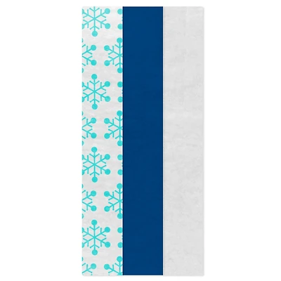 Snowflakes/Blue/White 3-Pack Assortment Holiday Tissue Paper, 30 sheets for only USD 4.49 | Hallmark