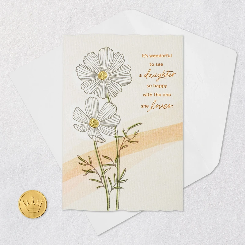 Wonderful to See You So Happy Anniversary Card for Daughter and Spouse for only USD 6.59 | Hallmark