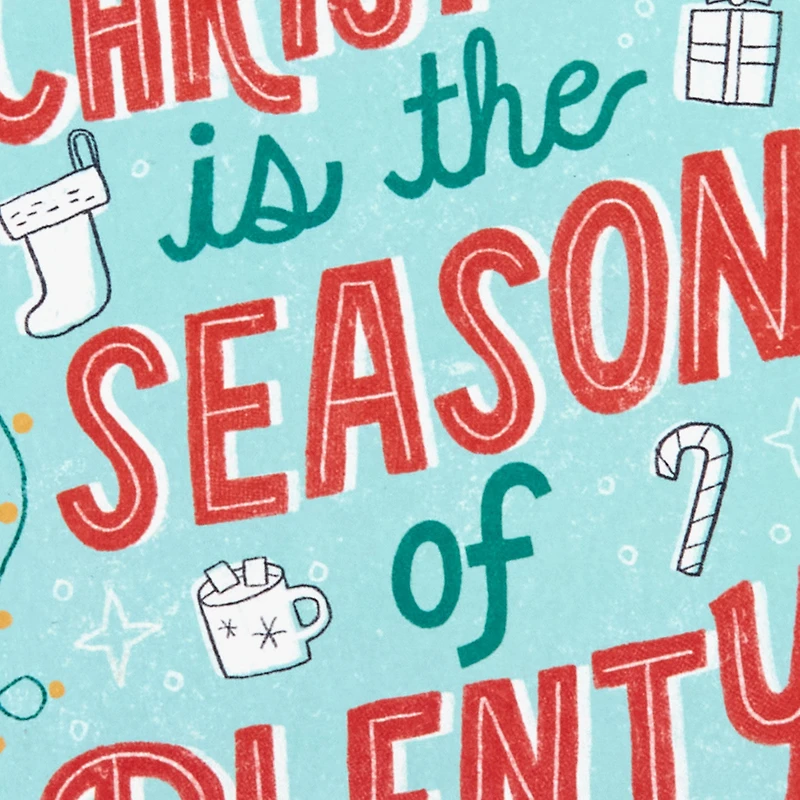 Pun-derful Season of Plenty Christmas Card With Mini Cards for only USD 5.99 | Hallmark
