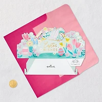 Easter Bunny in Basket 3D Pop-Up Easter Card for only USD 7.99 | Hallmark