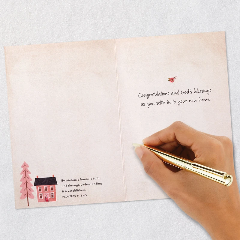 A House Filled With Love Religious New Home Congratulations Card for only USD 3.99 | Hallmark