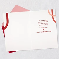Never Too Busy for You Long-Distance Valentine's Day Card for only USD 5.59 | Hallmark