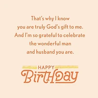 My Husband, My Blessing Birthday Card for only USD 4.59 | Hallmark
