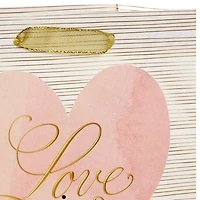 9.6" Love Lettering on Pink Medium Gift Bag for only USD 3.99 | Hallmark